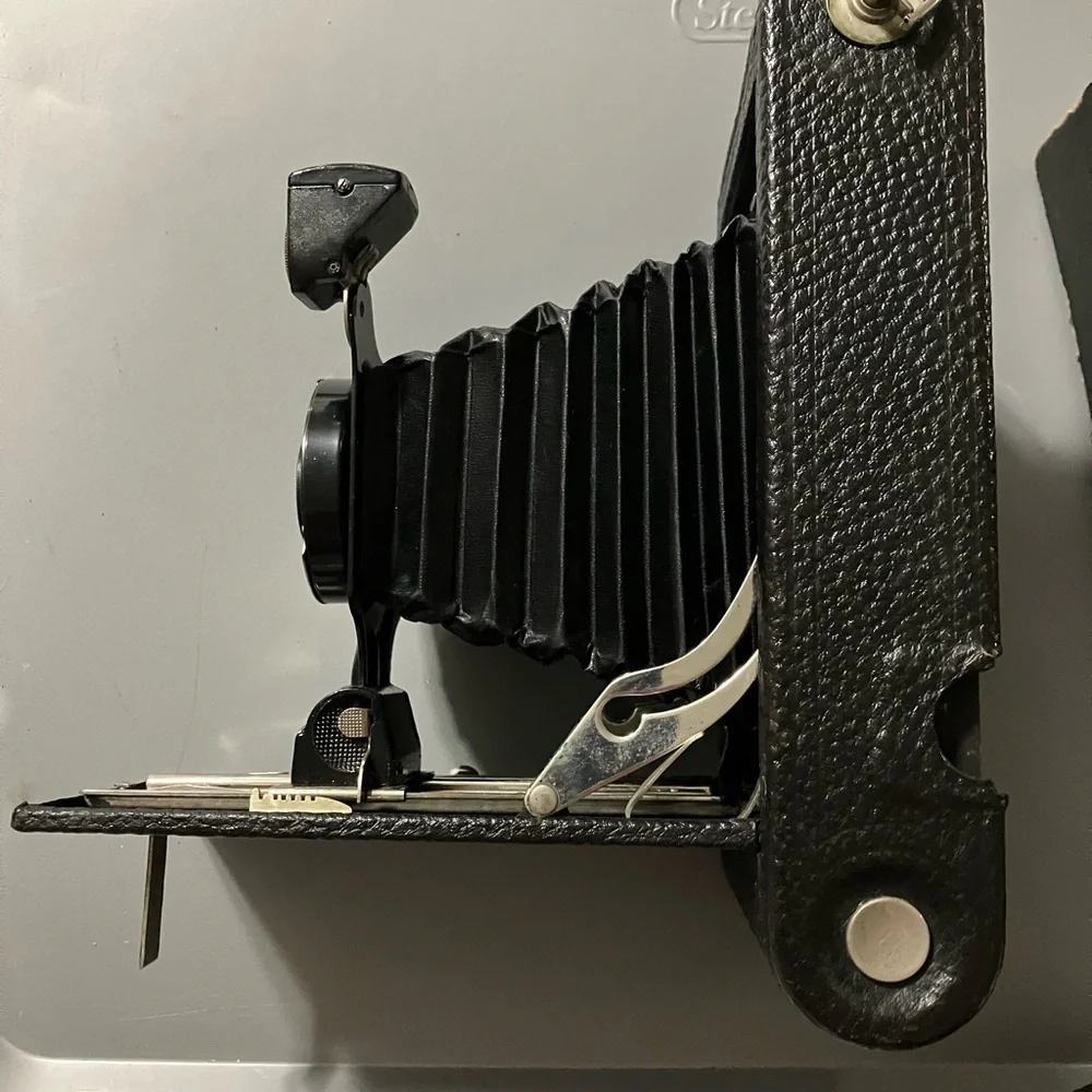 Kodak Junior No. 2c Autographic Black Classic Folding Film Camera